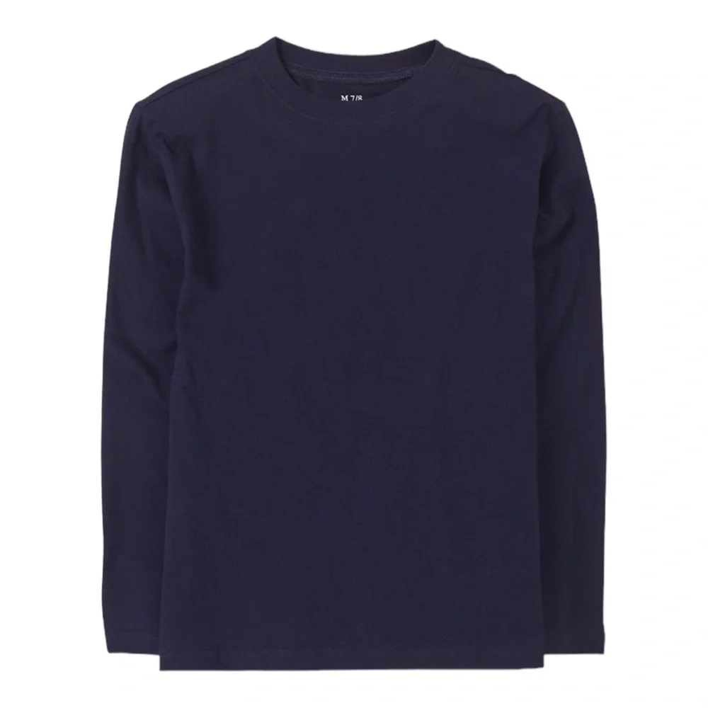 The Children’s Place Boys Regular Basic Layering Tee - New Navy (D1)